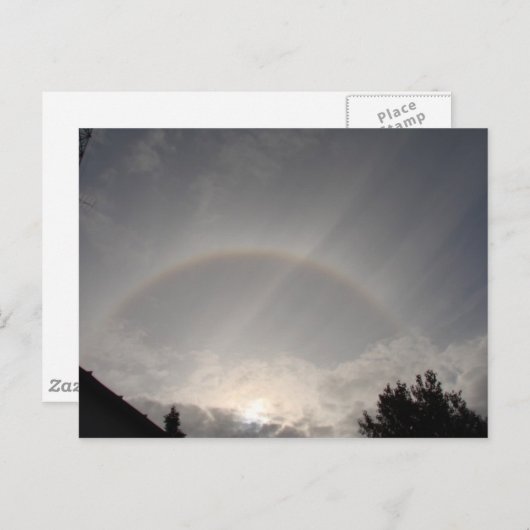 Big Snow Comin Postkarte (Vorne/Hinten)