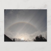 Big Snow Comin Postkarte (Vorderseite)