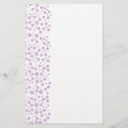 Big-Snow-Flakes- Briefpapier (Vorderseite)
