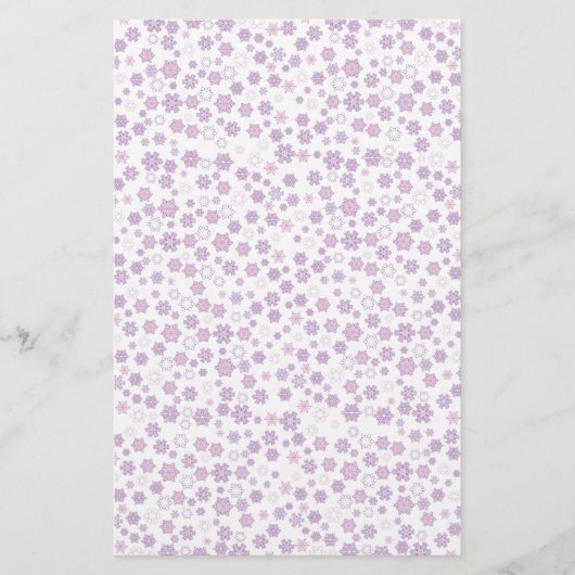 Big-Snow-Flakes- Briefpapier (Vorderseite)