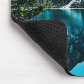 Big Snow Mountains Snowing Mountain Foto Mousepad (Ecke)
