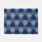 Big Snowflakes Mod Winter Door Mat Fußmatte (Vorderseite)