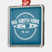 Big South Fork National River Kayak Ornament Aus Metall (Links)