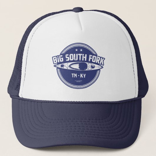 Big South Fork National River Kayak Truckerkappe (Vorderseite)
