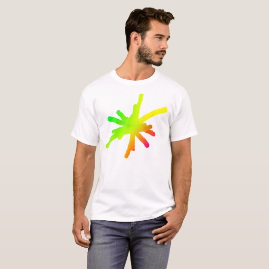 Big Spark - Tye Dye Effect T-Shirt (Vorne ganz)