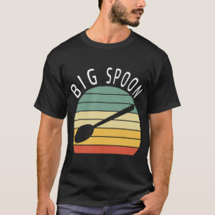 Big Spoon 2021 Matching Couples Geschenk für Valen T-Shirt