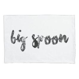 Big Spoon und Little Spoon Pair Pillowcases Kissenbezug