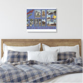 Big Spring, Texas - Große Briefszenen Leinwanddruck (Insitu (Schlafzimmer))