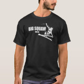 Big Squaw Maine Skier T-Shirt (Vorderseite)