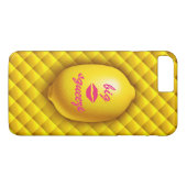 Big Squeeze Lemon iPhone 7 Case-Mate iPhone Hülle (Rückseite (Horizontal))