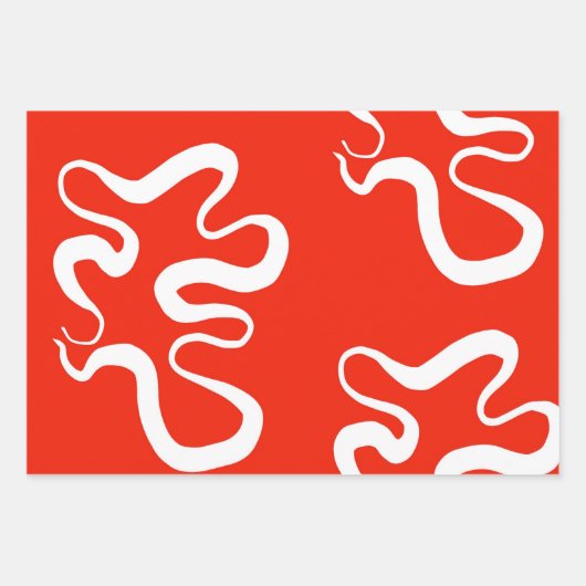 BIG SQUIGGLES PARTY Wrapping Paper Geschenkpapier Set (Vorderseite 2)