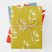 BIG SQUIGGLES PARTY Wrapping Paper Geschenkpapier Set (Beispiel)