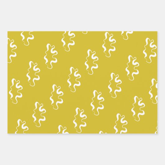 BIG SQUIGGLES PARTY Wrapping Paper Geschenkpapier Set (Vorderseite)