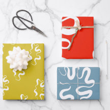 BIG SQUIGGLES PARTY Wrapping Paper