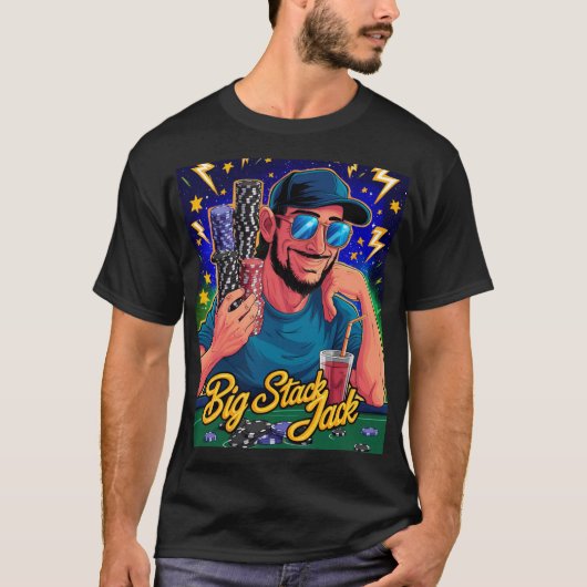 BIG STACK JACK T - SHIRT (Vorderseite)