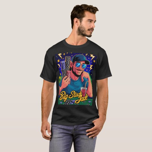 BIG STACK JACK T - SHIRT (Vorne ganz)