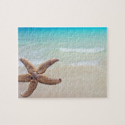 Big Starfish Beach Szene Puzzle (Horizontal)