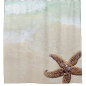 Big Starfish Tropical Ocean Beach Bath Duschvorhang (Vorderseite)