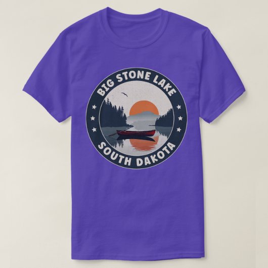 Big Stone Lake South Dakota T-Shirt (Design vorne)