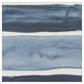 BIG STRIPE-Indigofarben-Streifenmuster Stoff (Nahaufnahme)