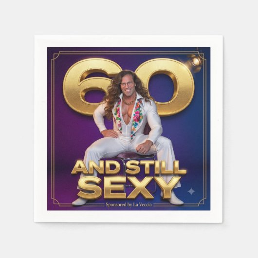 Big Sug's 60. Napkinchen Serviette (Vorderseite)