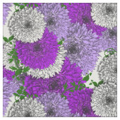 Big Summer Blume Lila Mix Blumendruck Stoff (Muster)