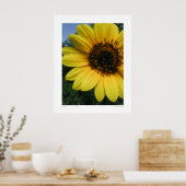 Big Sunflower - 28,5 Zoll x 36 Zoll Poster (Küche)