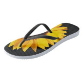 Big Sunflower Flip Flops Badesandalen (Schrägansicht)