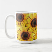 Big Sunny Sunflower Coffee Cup Tasse (Links)