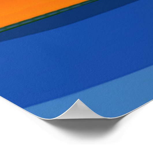 Big Sunrise Poster (Ecke)