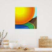 Big Sunrise Poster (Küche)