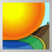 Big Sunrise Poster (Vorne)