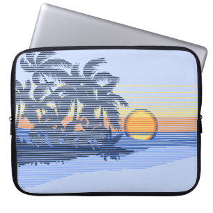 Big Sunset Hawaiian Neopren-Wet-Anzug Laptopschutzhülle