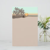 Big Sunset Hawaiian Stationary Briefpapier (Stehend Vorderseite)