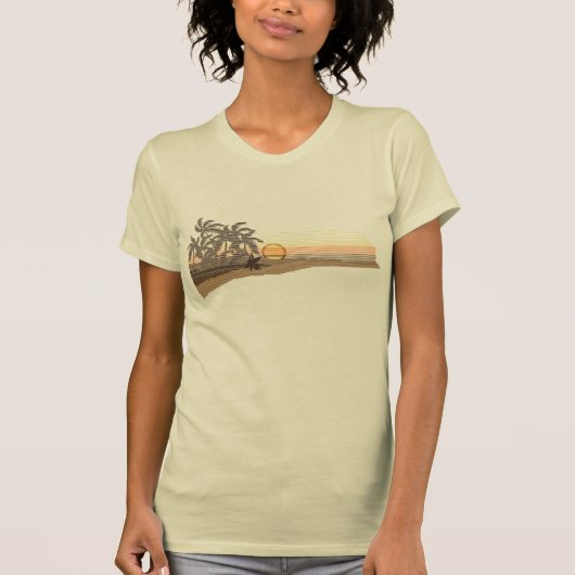 Big Sunset Ladys T-Shirt (Vorderseite)