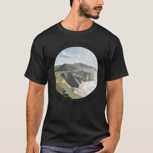 Big sur bixby bridge Classic T - Shirt (Vorderseite)