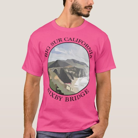 Big Sur Bixby Bridge T-Shirt (Vorderseite)
