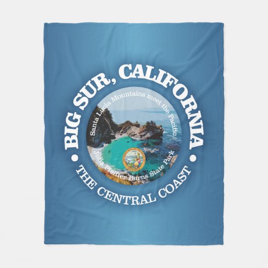 Big Sur (C) Fleecedecke (Vorderseite)