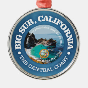 Big Sur (C) Ornament Aus Metall