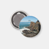 Big Sur, Calfornia, gekennzeichnet Magnet (Vorderseite/Rückseite)