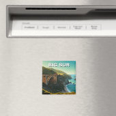 Big Sur California Bixby Bridge Travel Magnet (In Situ (Geschirrspüler))