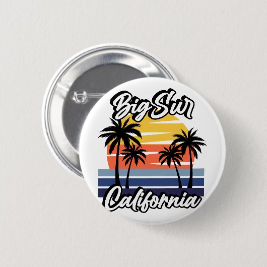 Big Sur California Button (Vorne & Hinten)