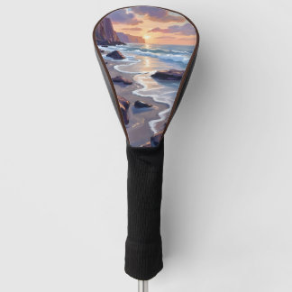 Big Sur, California Coast Painting Golf Headcover