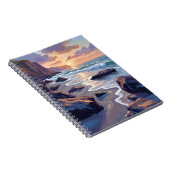 Big Sur, California Coastal Art Painting Notizblock (Rechte Seite)