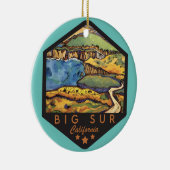 Big Sur California Keramik Ornament (Rechts)
