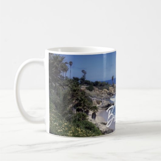 Big Sur California Küste Kaffeetasse (Links)