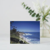 Big Sur California Küste Postkarte (Stehend Vorderseite)