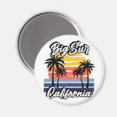 Big Sur California Magnet (Vorderseite/Rückseite)