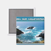 Big Sur California Magnet (Vorderseite/Rückseite)