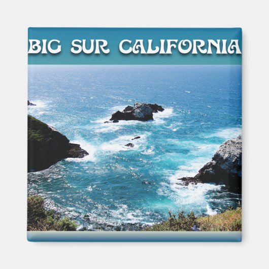 Big Sur California Magnet (Vorne)